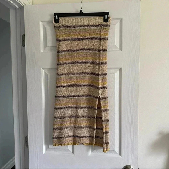 Size L Buffalo David Bitton Midland Three Quarterlength Skirt - Natural - Picture 4 of 7